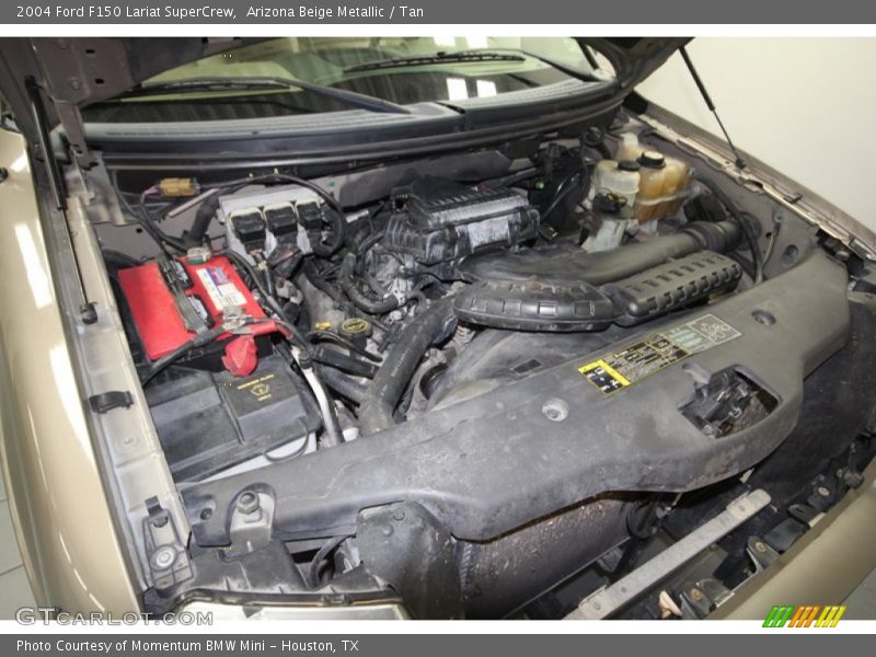 Arizona Beige Metallic / Tan 2004 Ford F150 Lariat SuperCrew