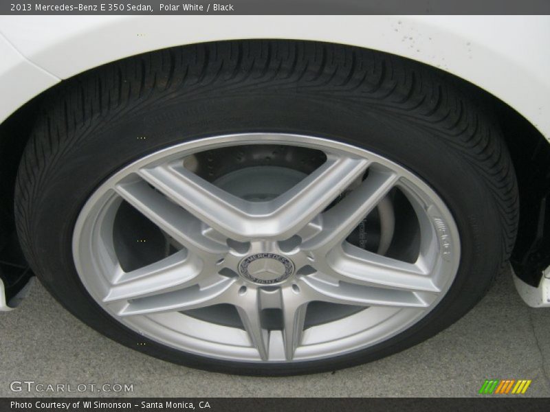 Polar White / Black 2013 Mercedes-Benz E 350 Sedan
