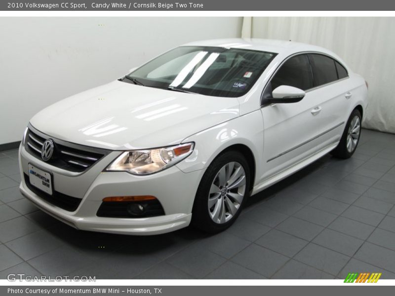 Candy White / Cornsilk Beige Two Tone 2010 Volkswagen CC Sport