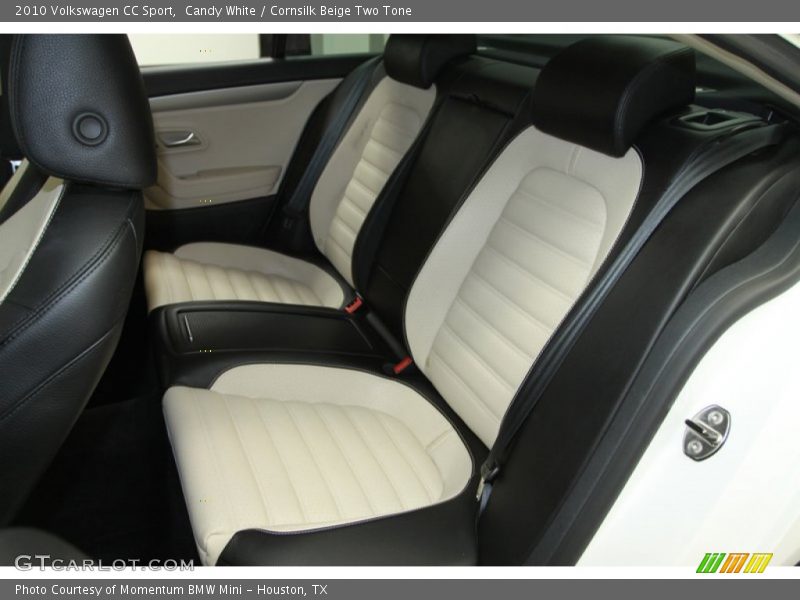 Candy White / Cornsilk Beige Two Tone 2010 Volkswagen CC Sport