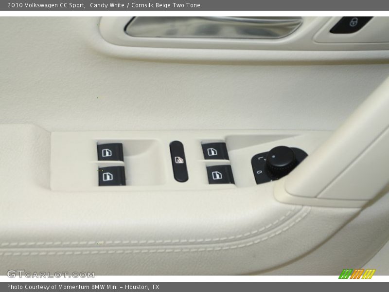 Candy White / Cornsilk Beige Two Tone 2010 Volkswagen CC Sport