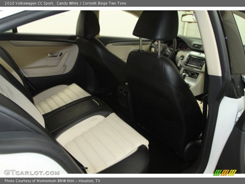 Candy White / Cornsilk Beige Two Tone 2010 Volkswagen CC Sport
