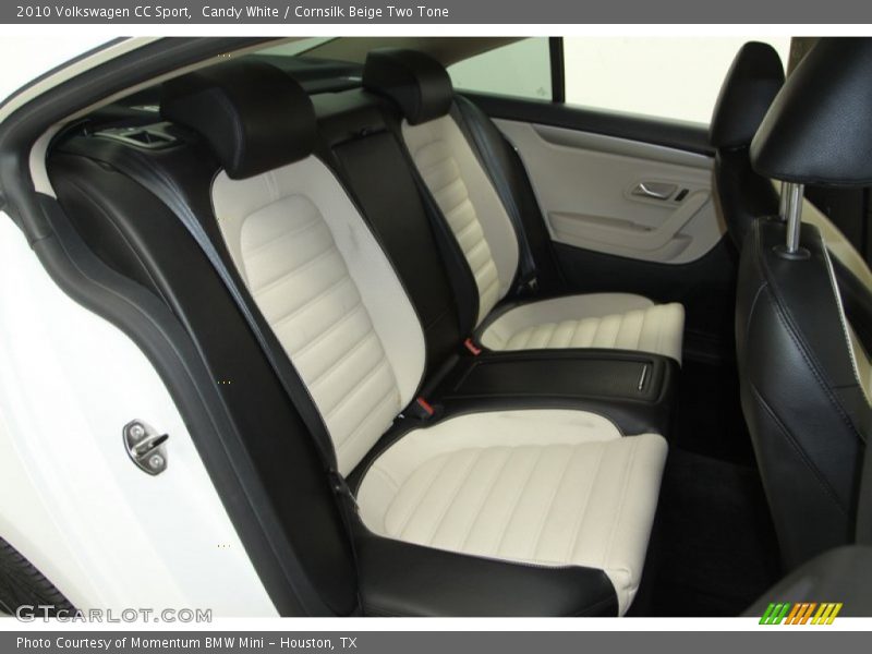 Candy White / Cornsilk Beige Two Tone 2010 Volkswagen CC Sport