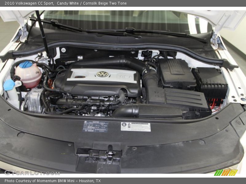Candy White / Cornsilk Beige Two Tone 2010 Volkswagen CC Sport