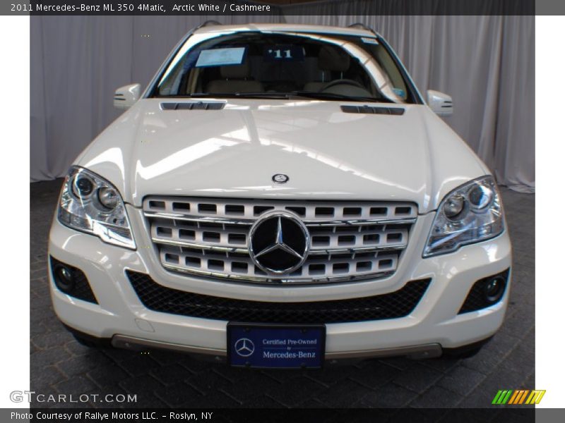 Arctic White / Cashmere 2011 Mercedes-Benz ML 350 4Matic
