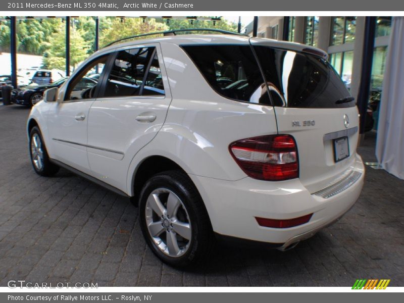 Arctic White / Cashmere 2011 Mercedes-Benz ML 350 4Matic