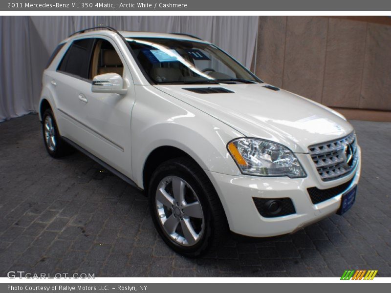 Arctic White / Cashmere 2011 Mercedes-Benz ML 350 4Matic