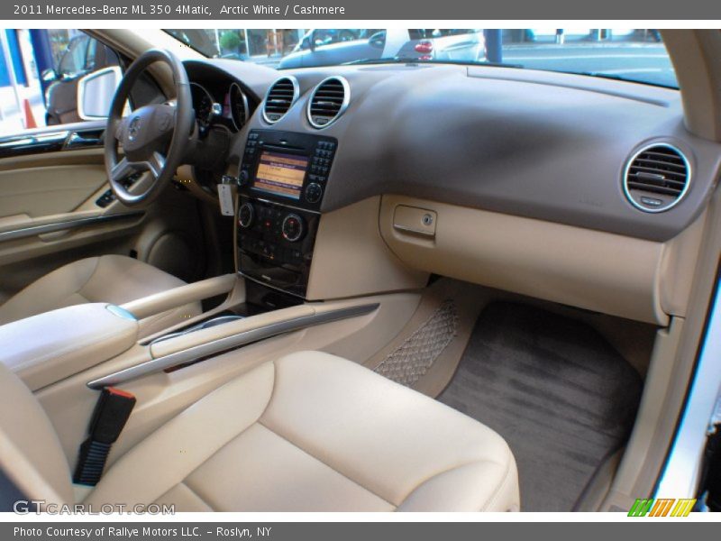 Arctic White / Cashmere 2011 Mercedes-Benz ML 350 4Matic