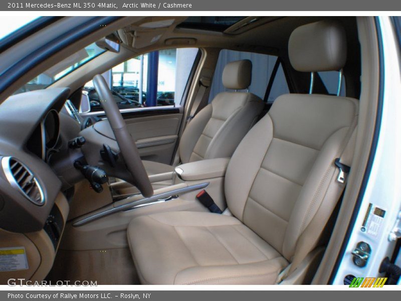 Arctic White / Cashmere 2011 Mercedes-Benz ML 350 4Matic