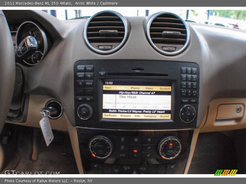 Arctic White / Cashmere 2011 Mercedes-Benz ML 350 4Matic