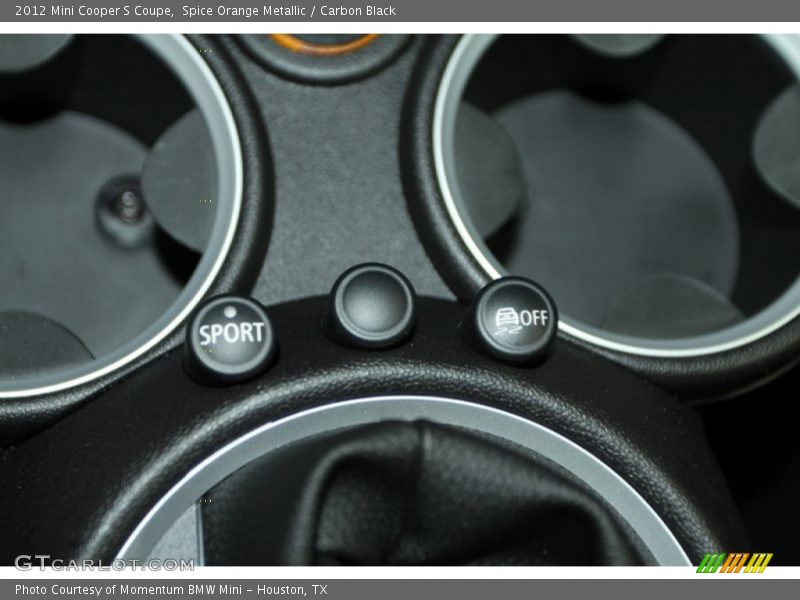 Spice Orange Metallic / Carbon Black 2012 Mini Cooper S Coupe