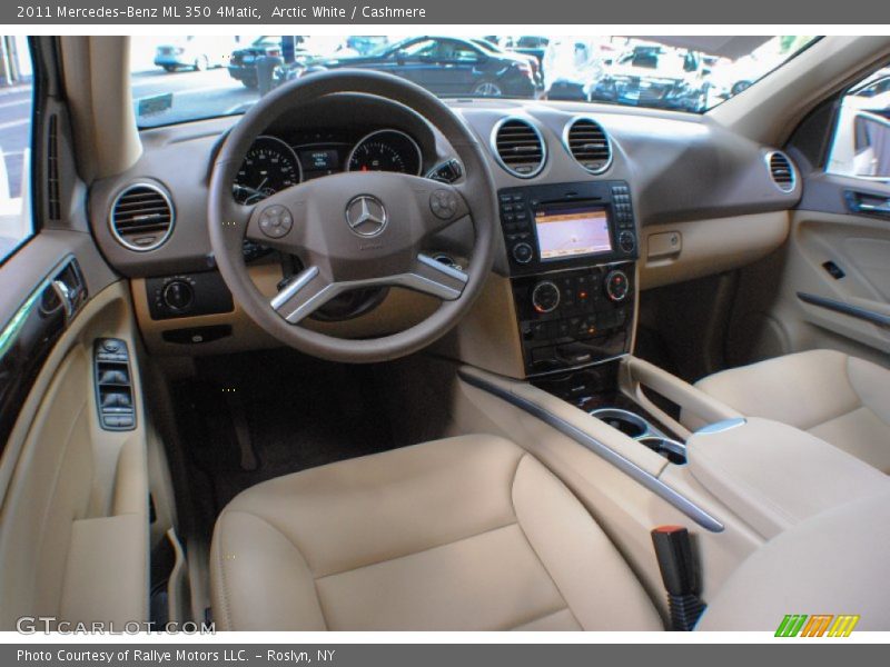 Arctic White / Cashmere 2011 Mercedes-Benz ML 350 4Matic