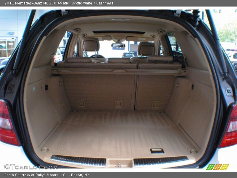 Arctic White / Cashmere 2011 Mercedes-Benz ML 350 4Matic