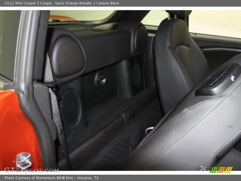 Spice Orange Metallic / Carbon Black 2012 Mini Cooper S Coupe