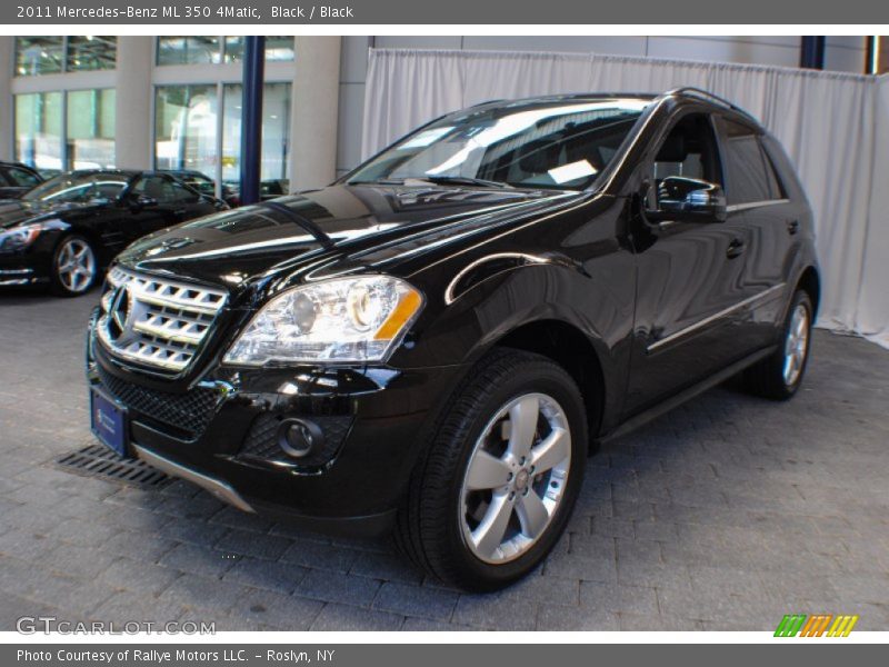 Black / Black 2011 Mercedes-Benz ML 350 4Matic