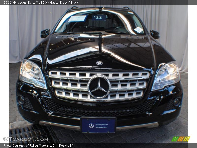 Black / Black 2011 Mercedes-Benz ML 350 4Matic