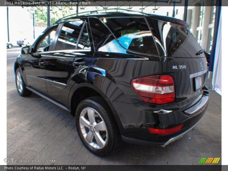 Black / Black 2011 Mercedes-Benz ML 350 4Matic
