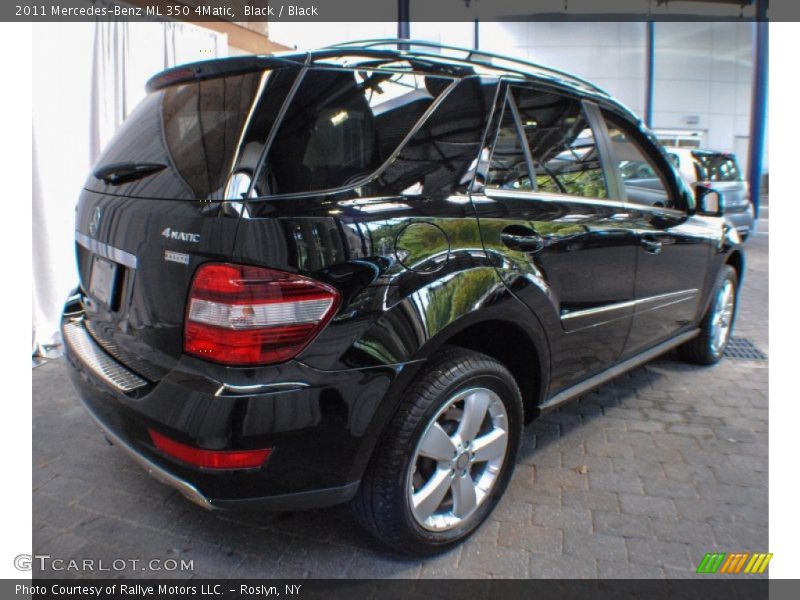 Black / Black 2011 Mercedes-Benz ML 350 4Matic