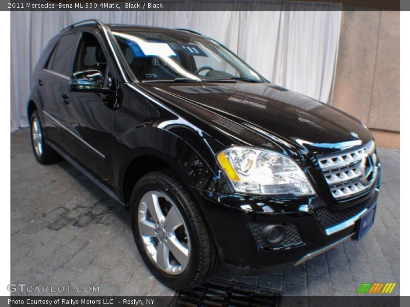 Black / Black 2011 Mercedes-Benz ML 350 4Matic