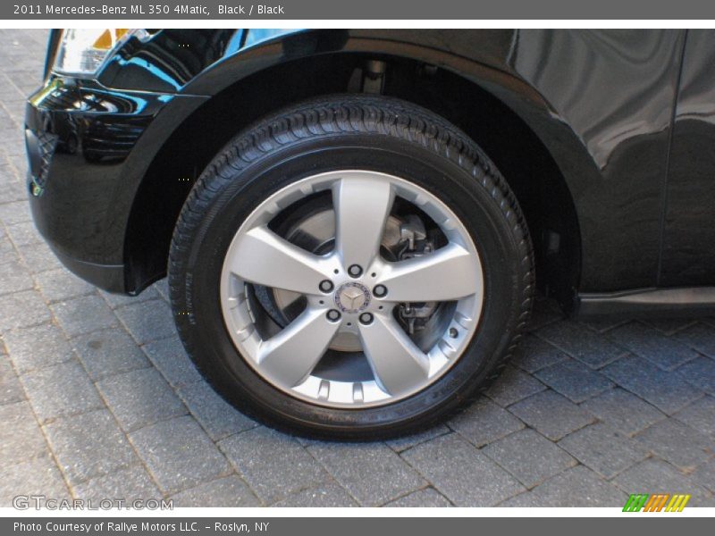 Black / Black 2011 Mercedes-Benz ML 350 4Matic