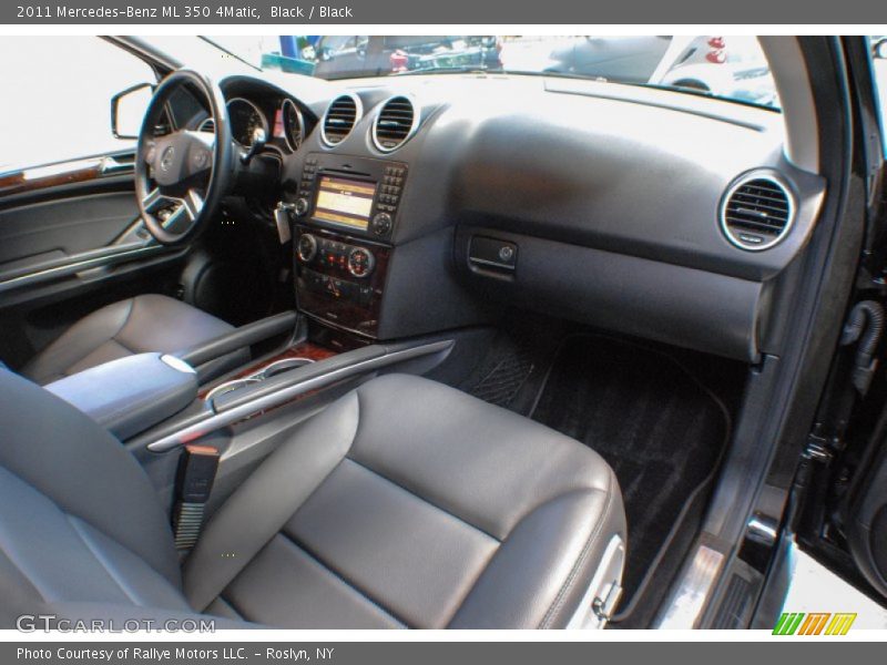 Black / Black 2011 Mercedes-Benz ML 350 4Matic