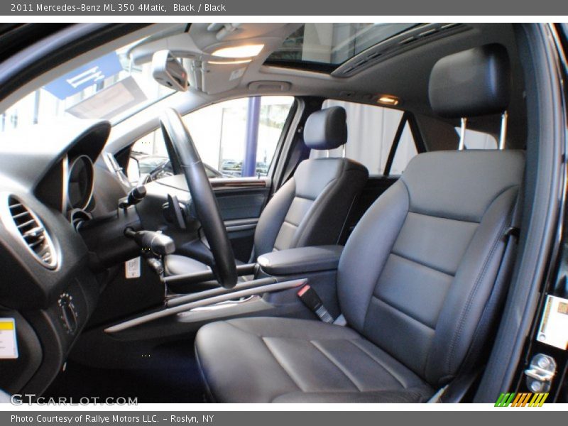 Black / Black 2011 Mercedes-Benz ML 350 4Matic