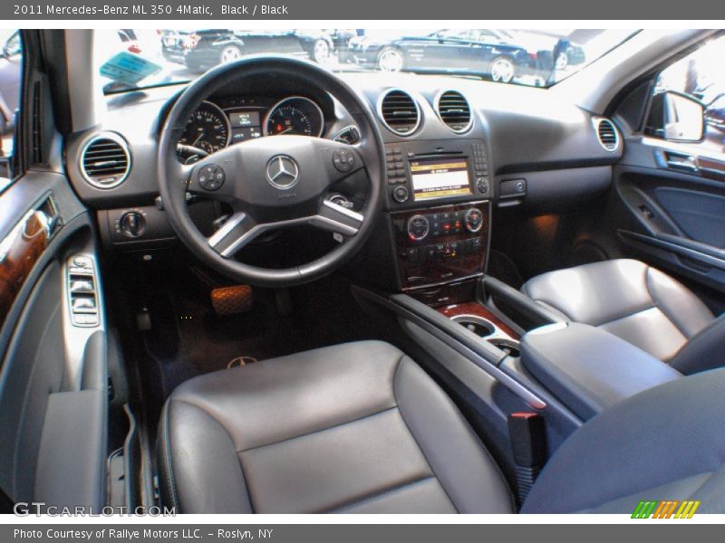 Black / Black 2011 Mercedes-Benz ML 350 4Matic