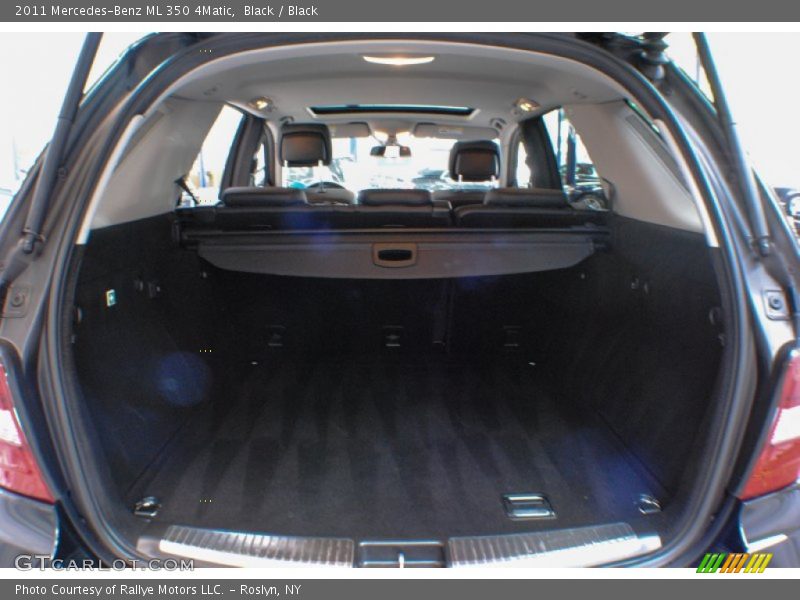 Black / Black 2011 Mercedes-Benz ML 350 4Matic