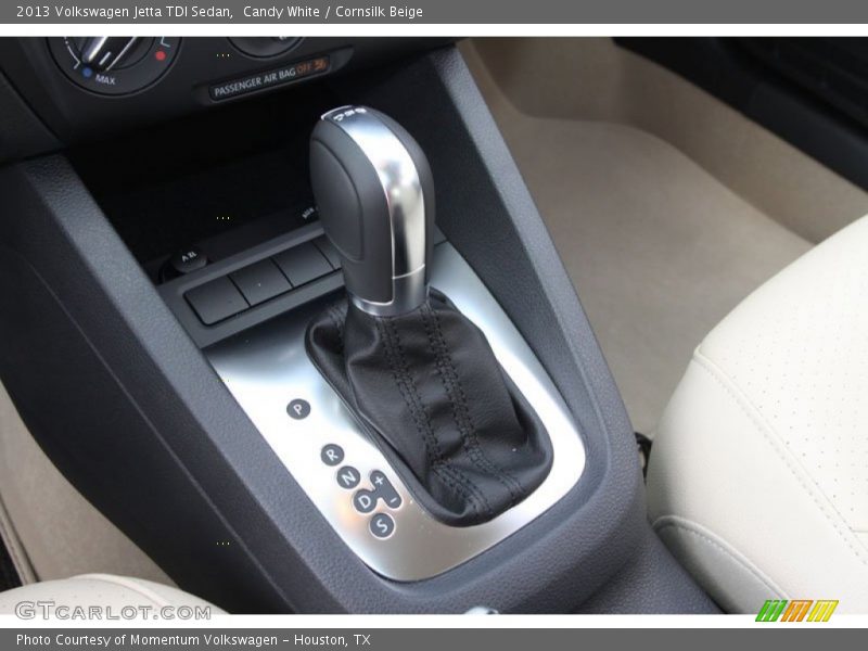 Candy White / Cornsilk Beige 2013 Volkswagen Jetta TDI Sedan