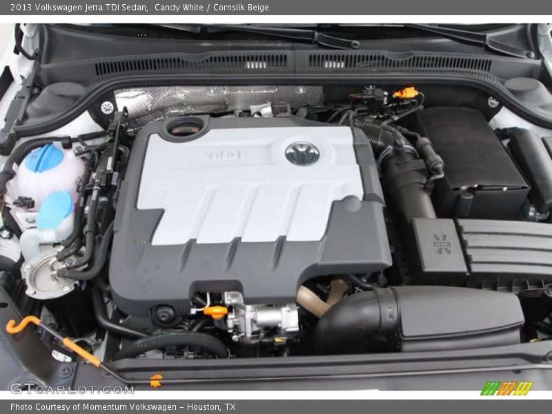 Candy White / Cornsilk Beige 2013 Volkswagen Jetta TDI Sedan