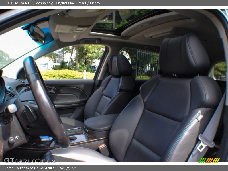 Crystal Black Pearl / Ebony 2010 Acura MDX Technology