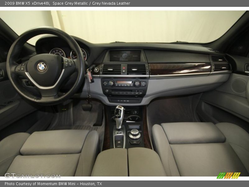 Space Grey Metallic / Grey Nevada Leather 2009 BMW X5 xDrive48i