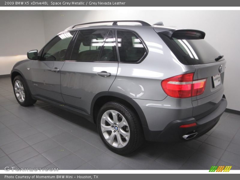 Space Grey Metallic / Grey Nevada Leather 2009 BMW X5 xDrive48i