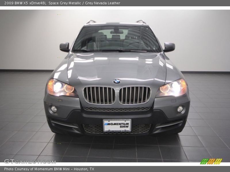 Space Grey Metallic / Grey Nevada Leather 2009 BMW X5 xDrive48i