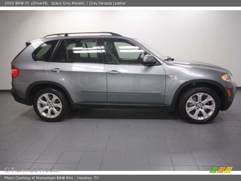 Space Grey Metallic / Grey Nevada Leather 2009 BMW X5 xDrive48i