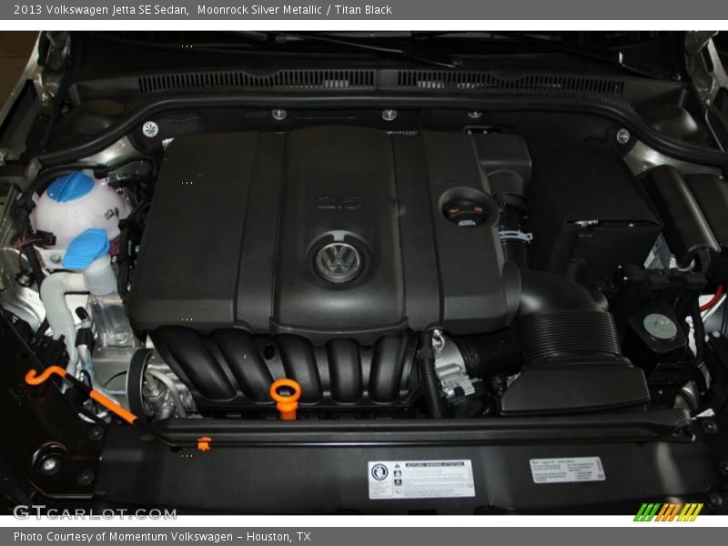 Moonrock Silver Metallic / Titan Black 2013 Volkswagen Jetta SE Sedan