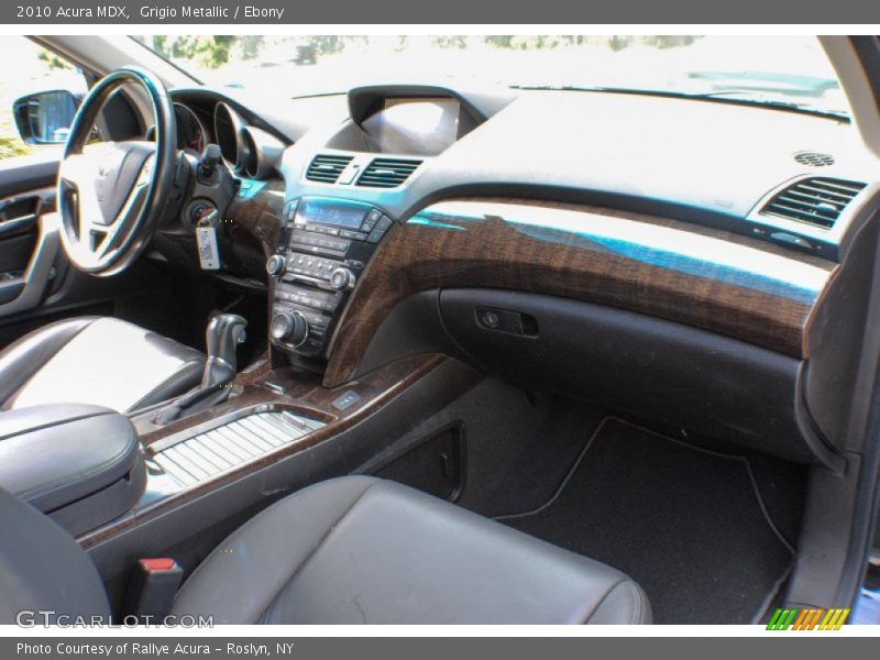 Grigio Metallic / Ebony 2010 Acura MDX