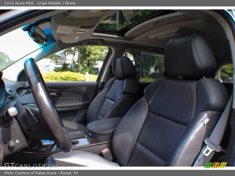 Grigio Metallic / Ebony 2010 Acura MDX