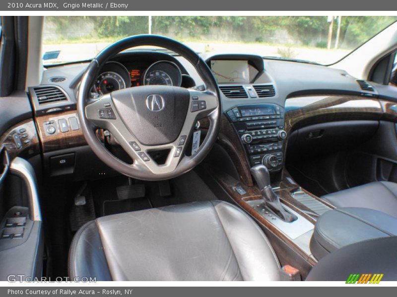 Grigio Metallic / Ebony 2010 Acura MDX