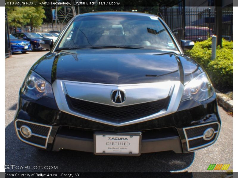Crystal Black Pearl / Ebony 2010 Acura RDX SH-AWD Technology