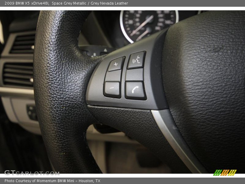 Space Grey Metallic / Grey Nevada Leather 2009 BMW X5 xDrive48i