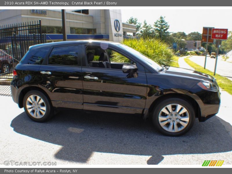 Crystal Black Pearl / Ebony 2010 Acura RDX SH-AWD Technology