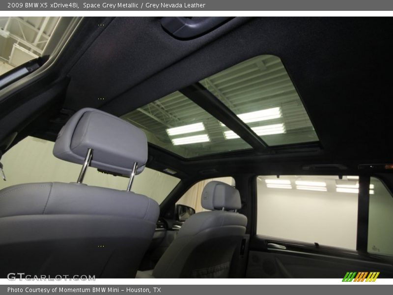 Space Grey Metallic / Grey Nevada Leather 2009 BMW X5 xDrive48i