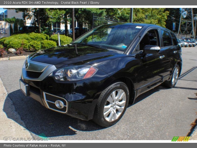 Crystal Black Pearl / Ebony 2010 Acura RDX SH-AWD Technology