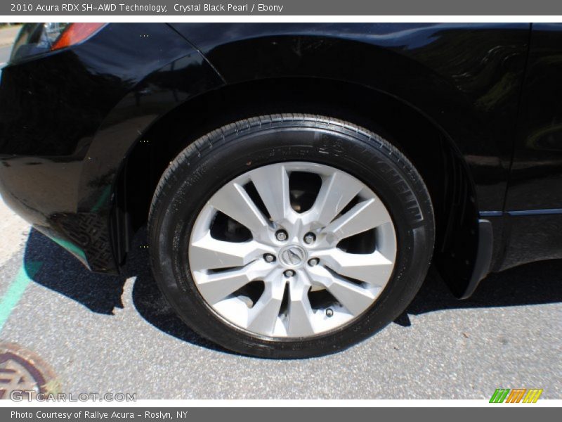Crystal Black Pearl / Ebony 2010 Acura RDX SH-AWD Technology