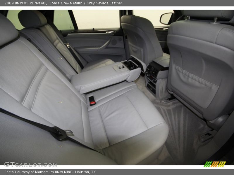 Space Grey Metallic / Grey Nevada Leather 2009 BMW X5 xDrive48i