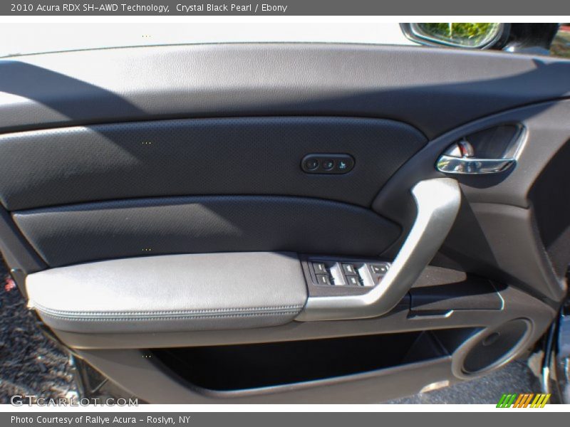Crystal Black Pearl / Ebony 2010 Acura RDX SH-AWD Technology