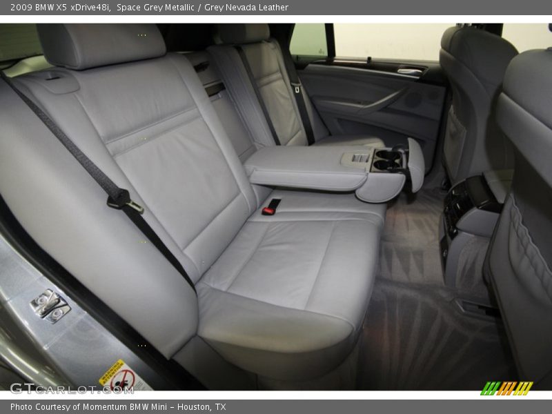 Space Grey Metallic / Grey Nevada Leather 2009 BMW X5 xDrive48i