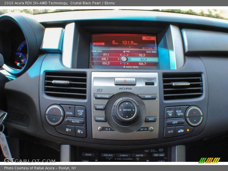 Crystal Black Pearl / Ebony 2010 Acura RDX SH-AWD Technology