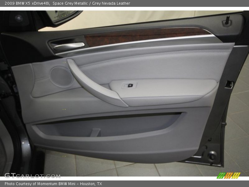 Space Grey Metallic / Grey Nevada Leather 2009 BMW X5 xDrive48i